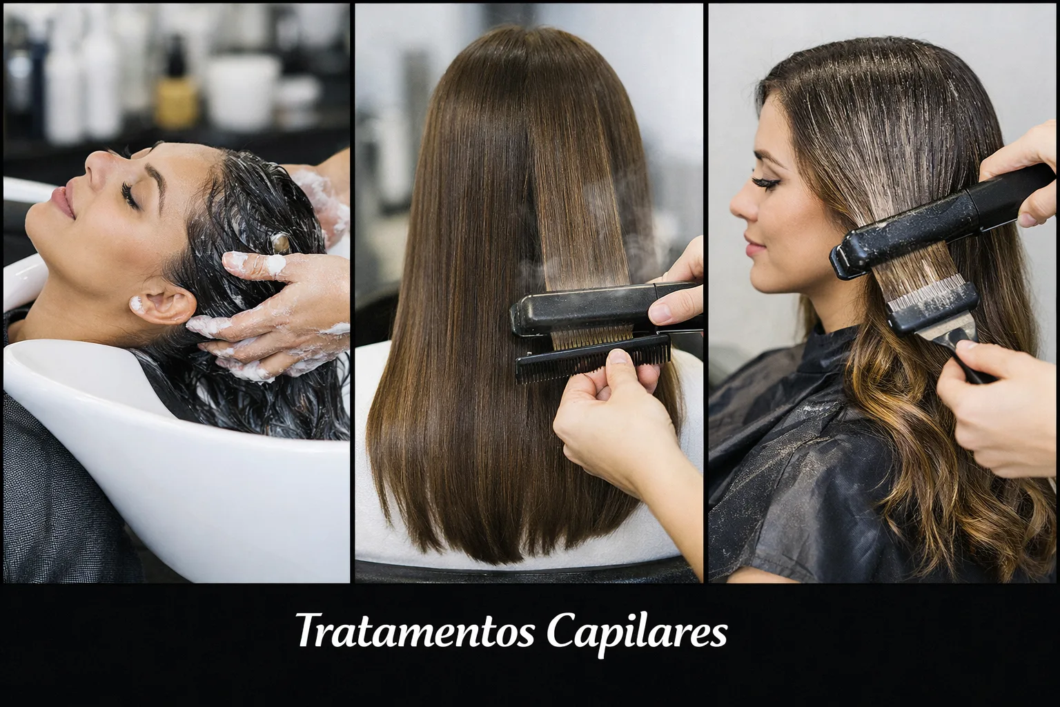 Tratamentos capilares: hidratação capilar, progressiva e alisamento